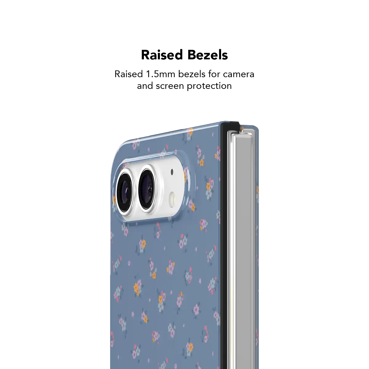 Tiny Meadow | Pastel Blue Floral iPhone Case