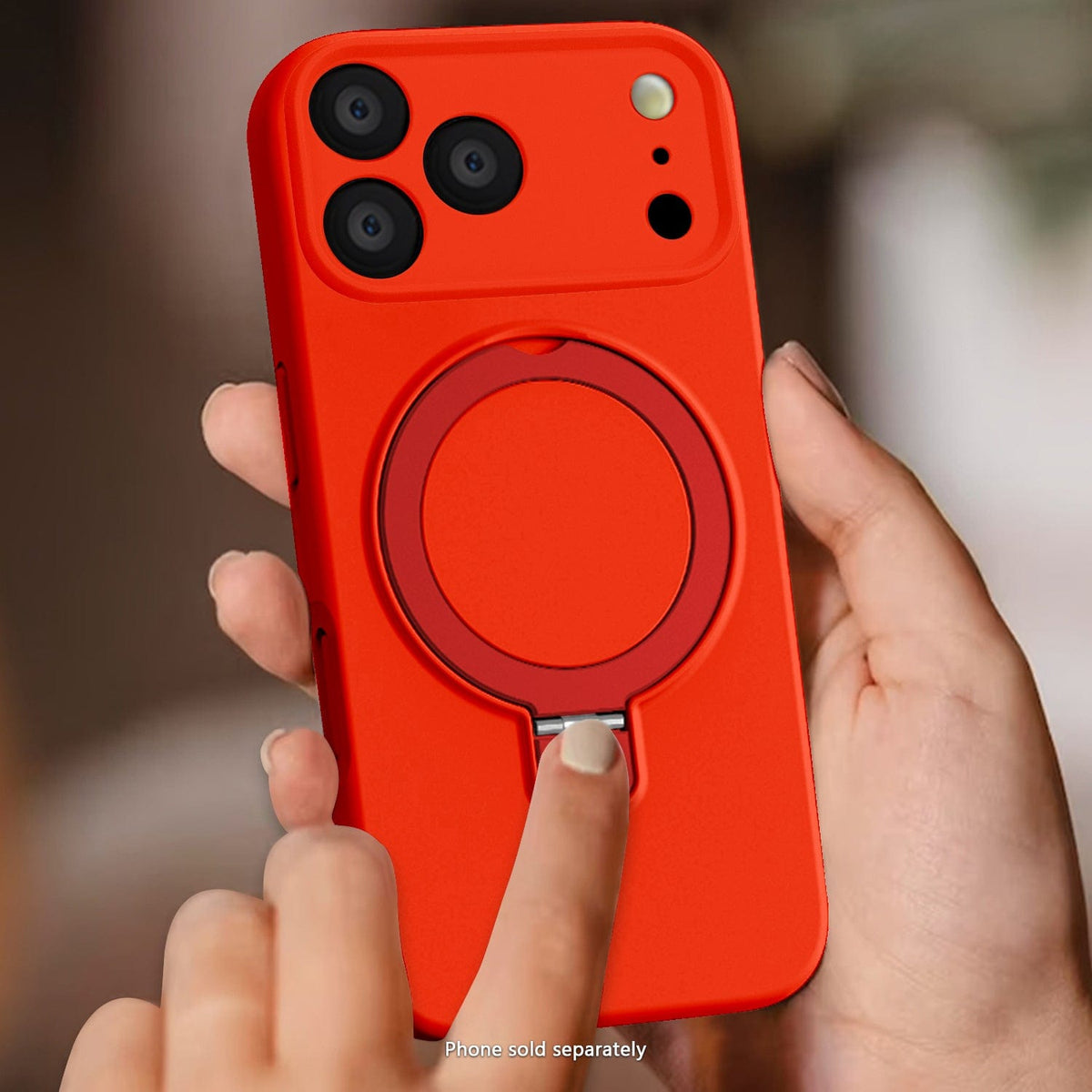 iPhone 17 Pro Case - Silicone Kickstand MagSafe | Venture Series