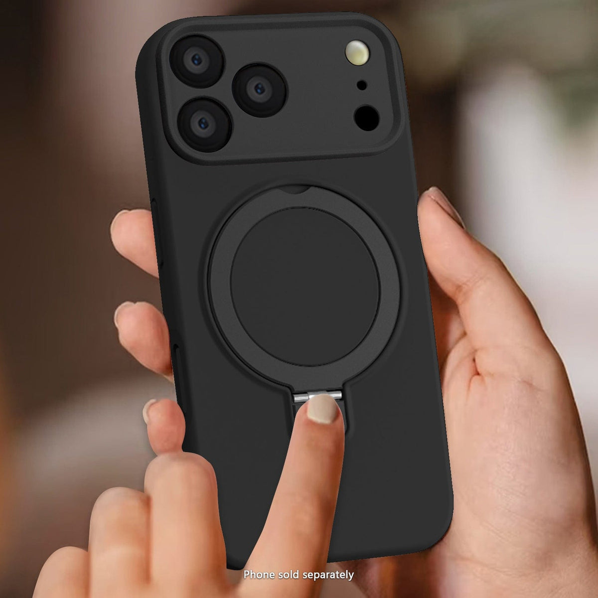 iPhone 17 Pro Case - Silicone Kickstand MagSafe | Venture Series
