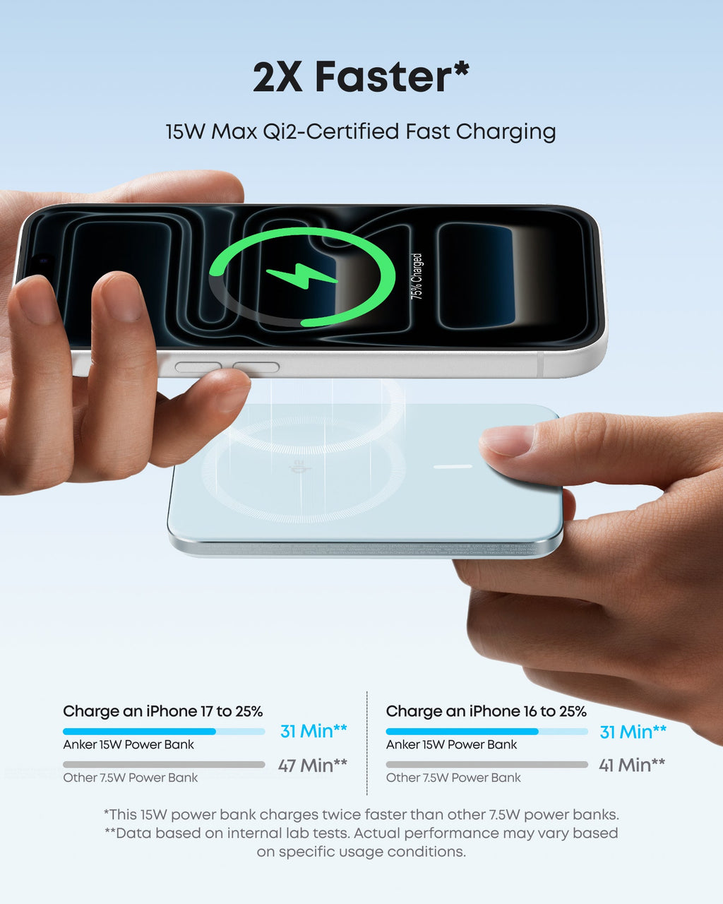 Anker Nano Power Bank (5K, compatible w/ iPhone 17 series and iPhone 18 series