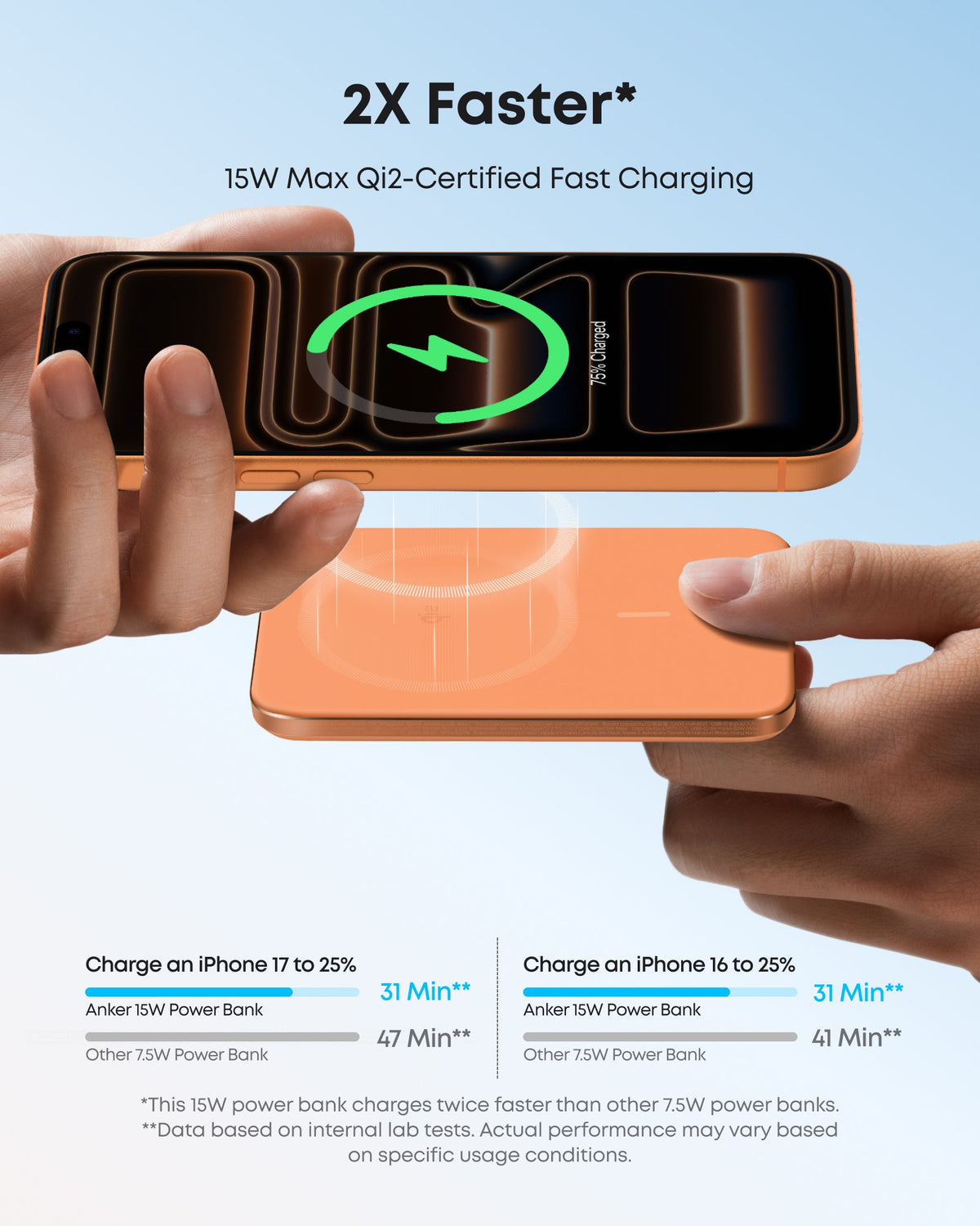 Anker Nano Power Bank (5K, compatible w/ iPhone 17 series and iPhone 18 series