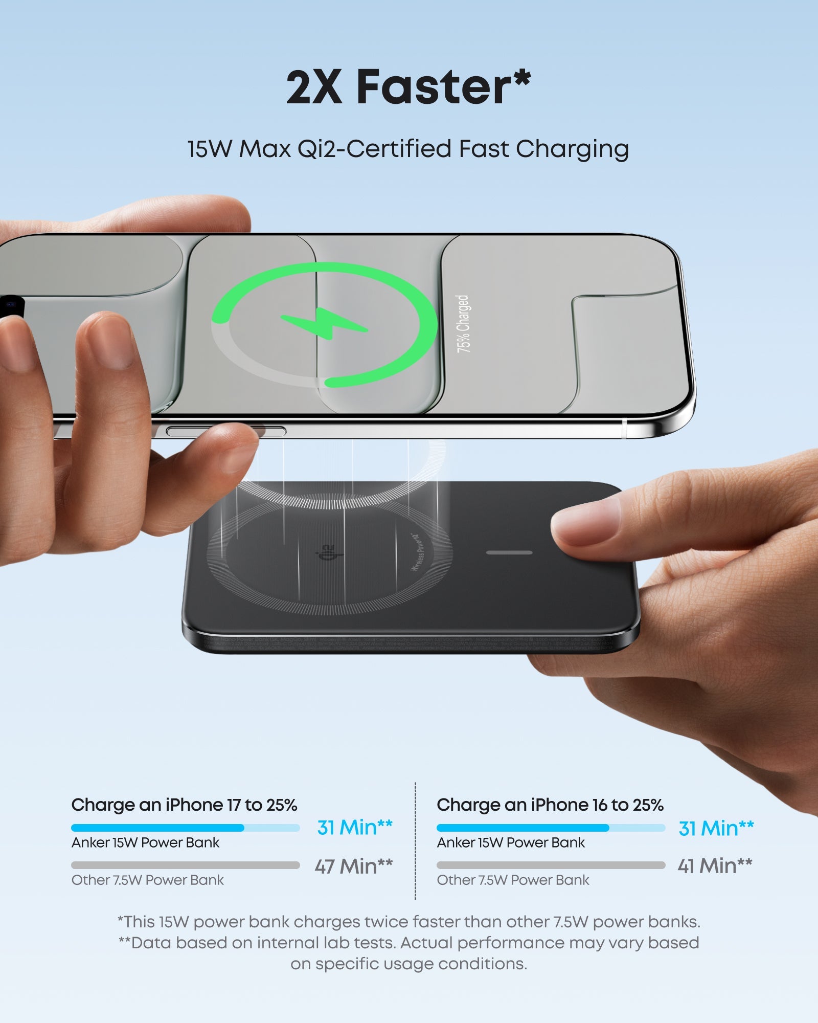 Anker Nano Power Bank (5K, compatible w/ iPhone 17 series and iPhone 18 series
