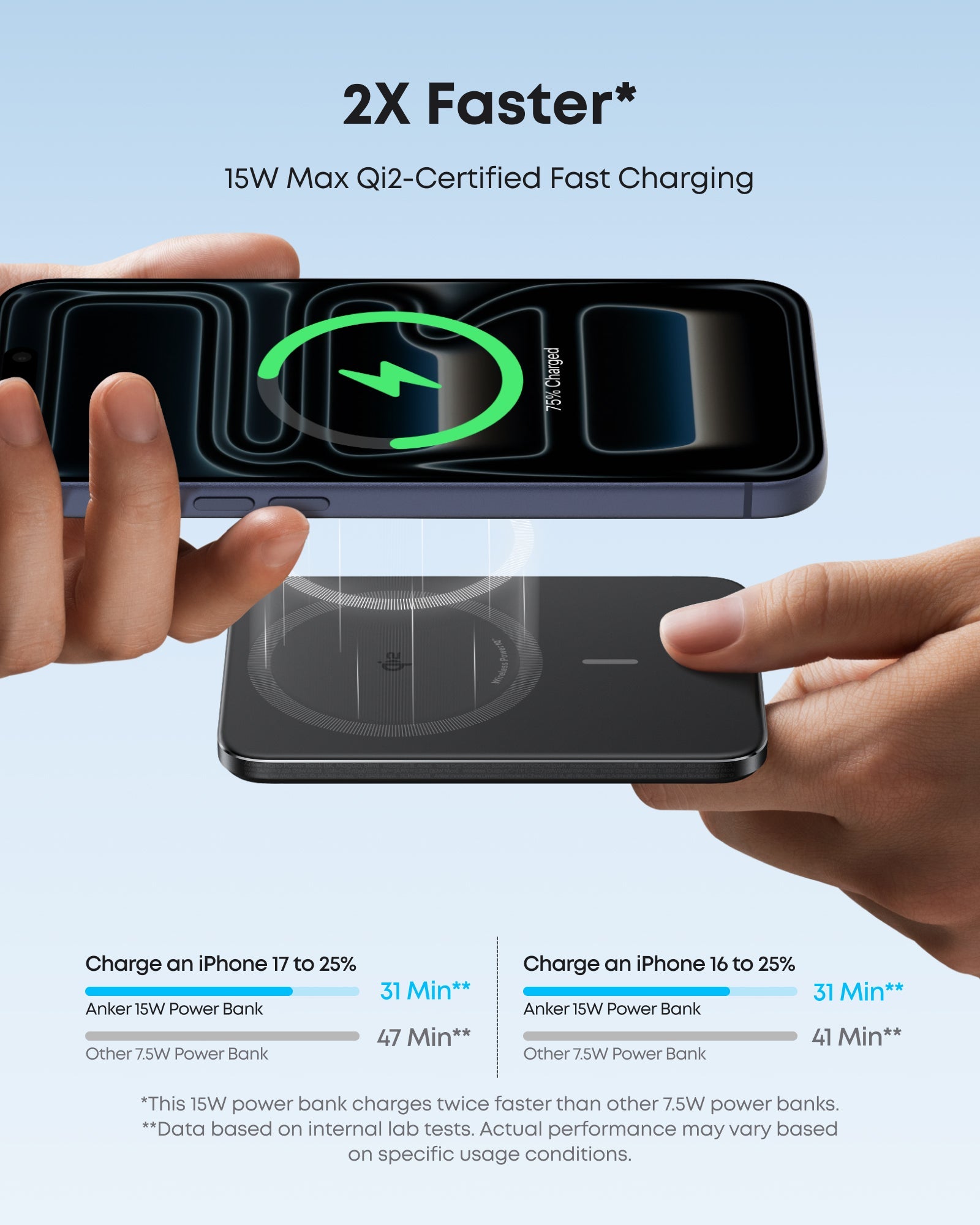 Anker Nano Power Bank (5K, compatible w/ iPhone 17 series and iPhone 18 series