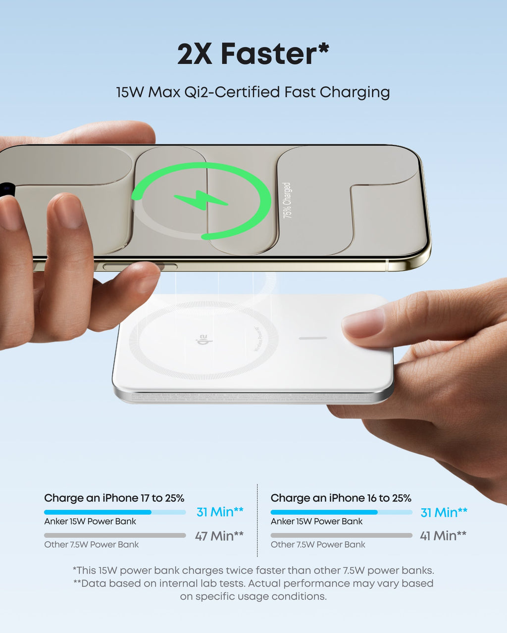 Anker Nano Power Bank (5K, compatible w/ iPhone 17 series and iPhone 18 series
