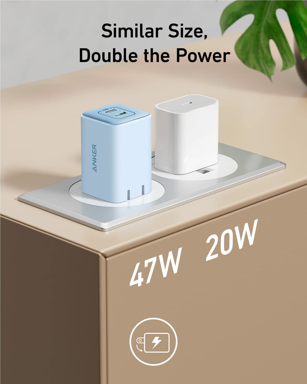 Anker 20W - 47W iPhone 18/ 17 Wall Cube