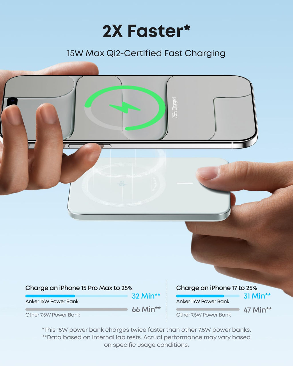 Anker Nano Power Bank (5K, compatible w/ iPhone 17 series and iPhone 18 series