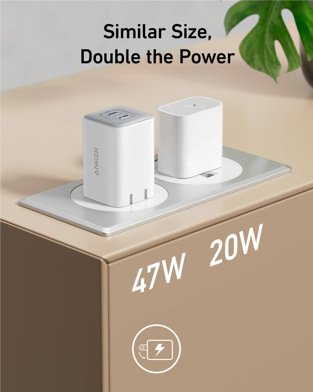 Anker 20W - 47W iPhone 18/ 17 Wall Cube