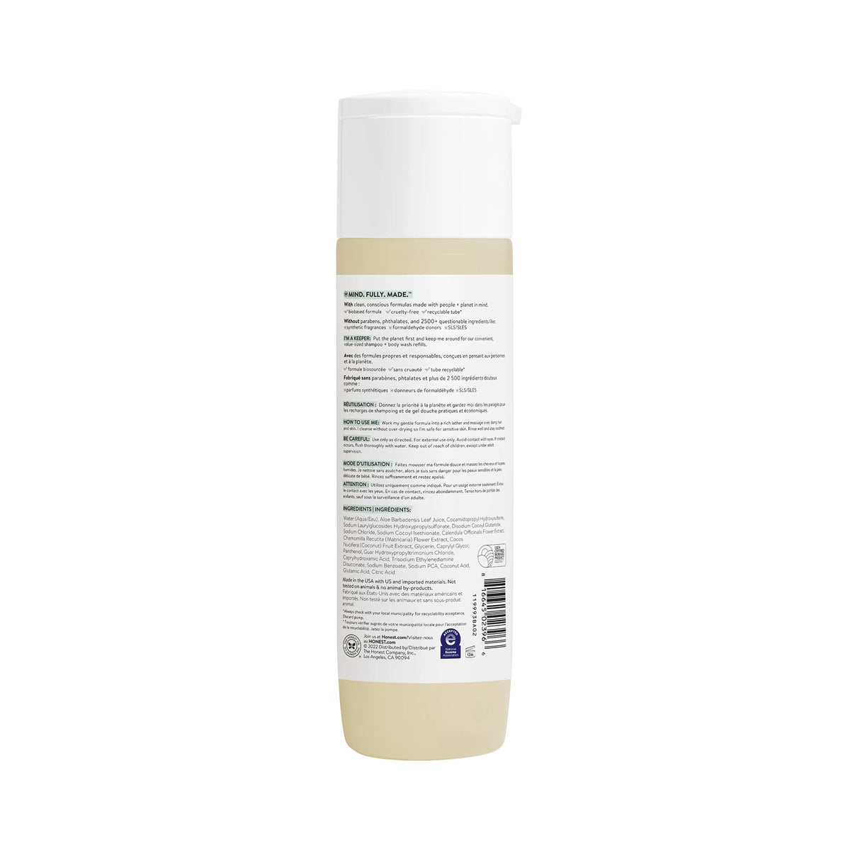 Sensitive 2-In-1 Shampoo and Body Wash, Fragrance Free, 10 Fl Oz