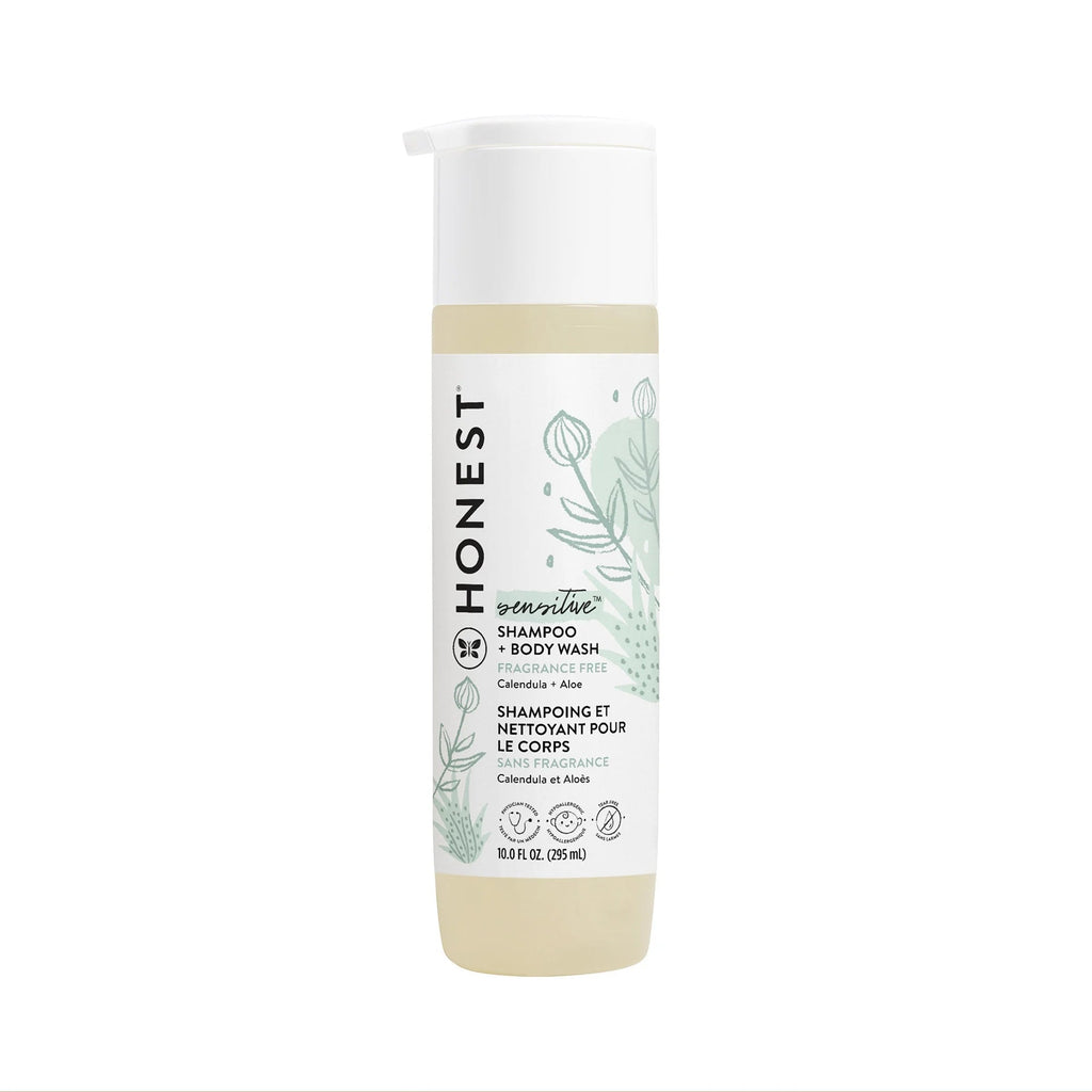 Sensitive 2-In-1 Shampoo and Body Wash, Fragrance Free, 10 Fl Oz