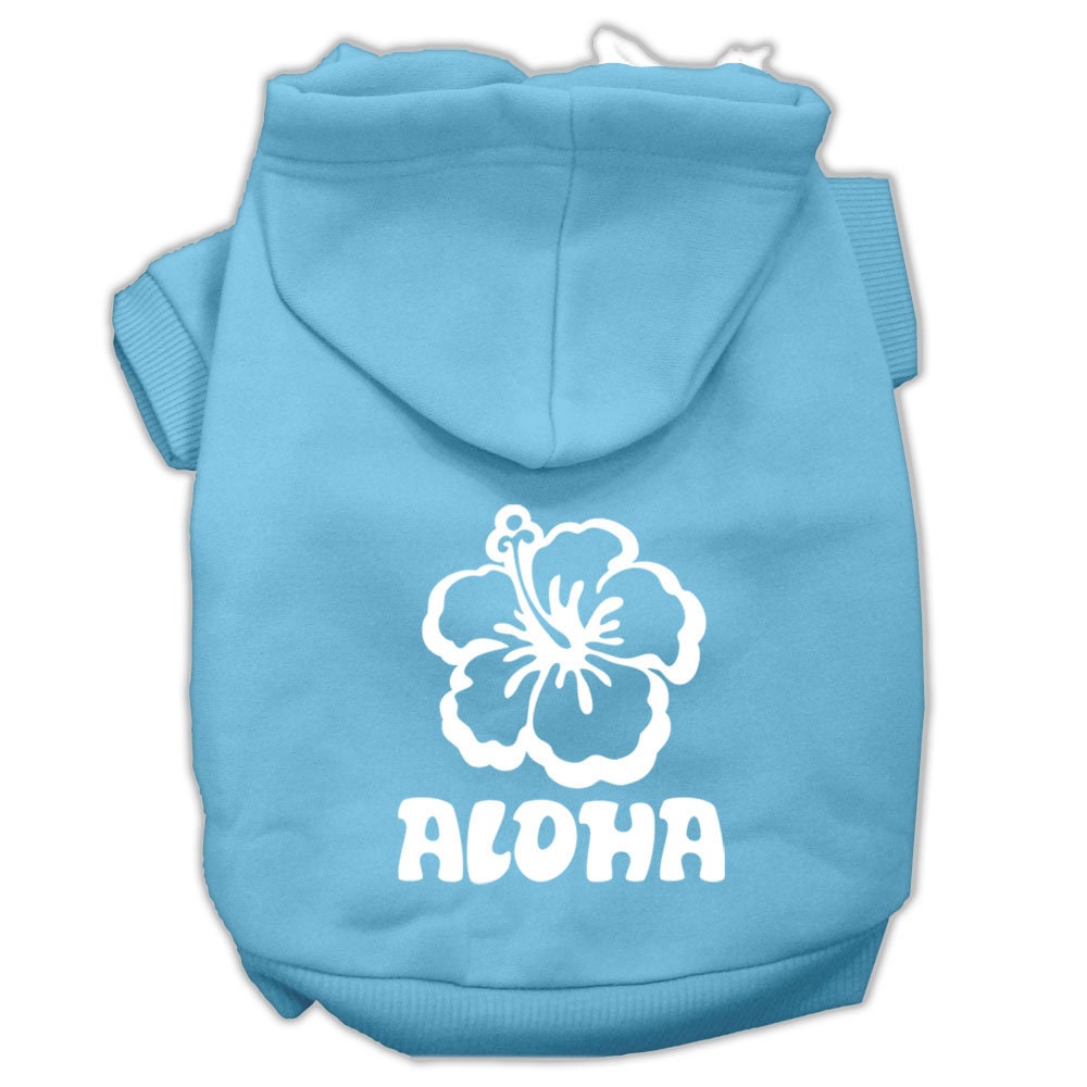 Pet Hoodie "Aloha Flower"