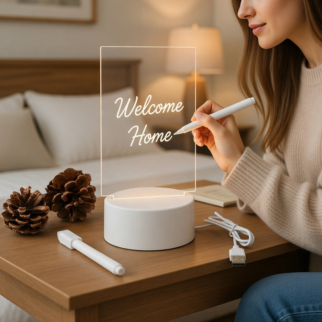 LED Message Board Night Light